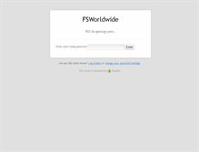 Tablet Screenshot of fsworldwide.com